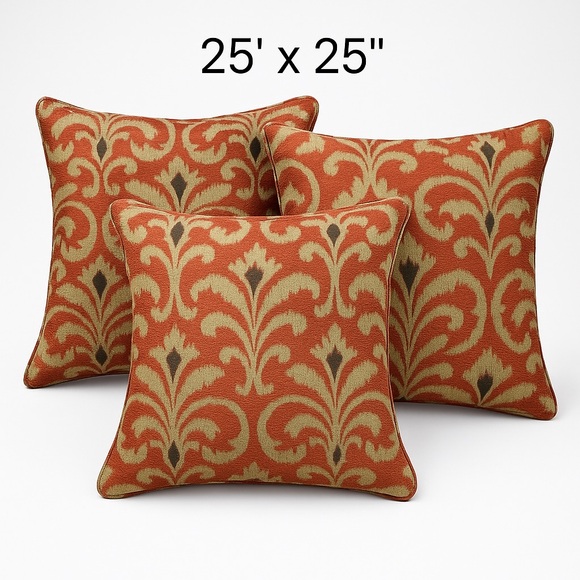 coco allure Other - RM COCO ALLURE Red and Gold Patterned Fabric, custom made